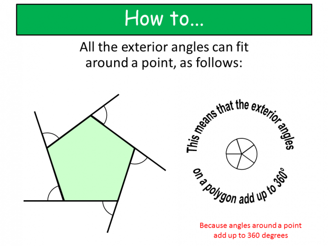 Calculate External Angles of a Polygon Worksheet EdPlace